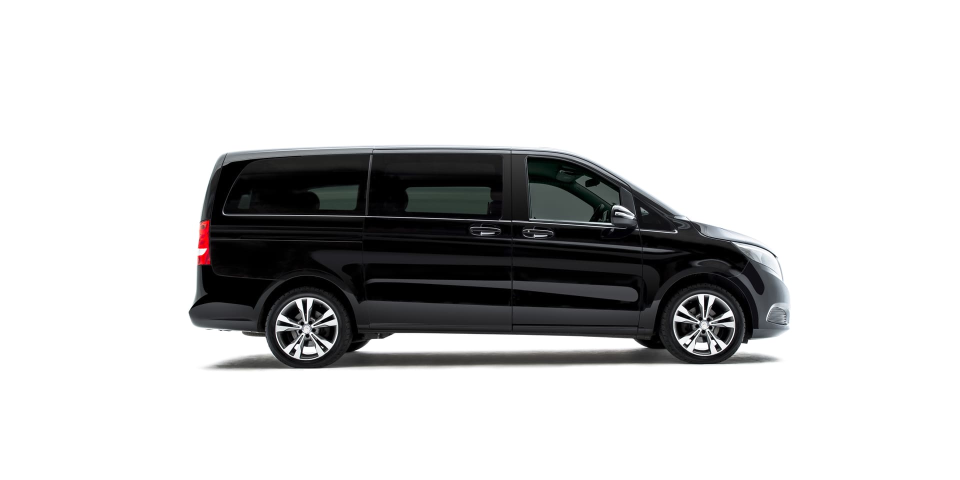 Mercedes-Benz V-Class in jet black, executive van